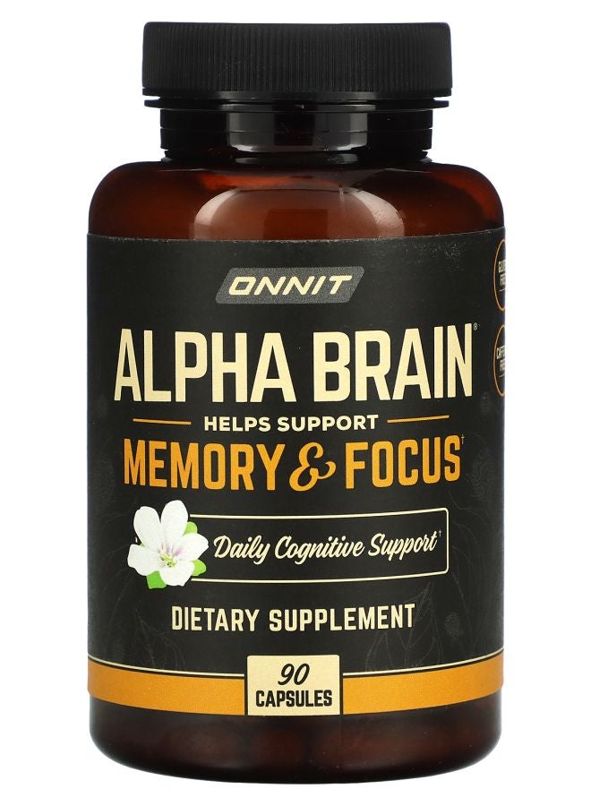 Onnit Alpha Brain 90 Capsules