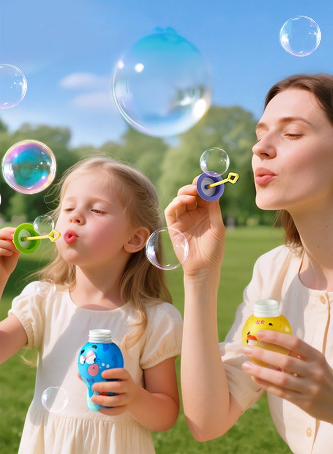 هالامودو غطاء الفقاعات غير المسكوك للأطفال الصغار والأطفال. يتضمن حل الفقاعات الصغيرة الفائقة وعصا الفقاعات (حزمة من 2) - Image 4