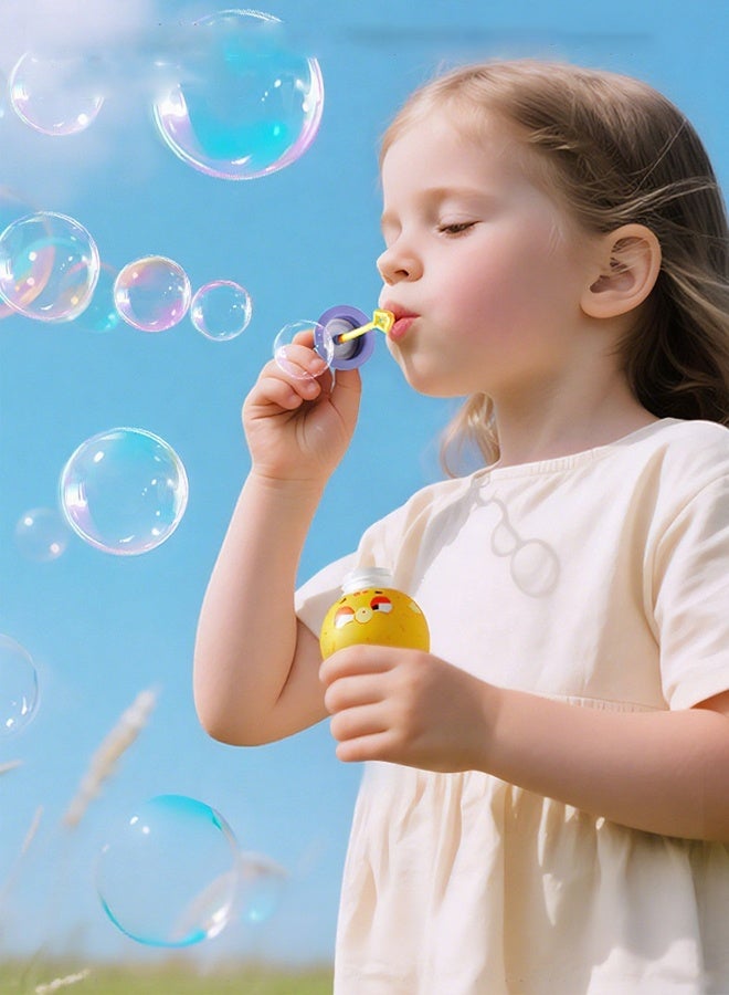 هالامودو غطاء الفقاعات غير المسكوك للأطفال الصغار والأطفال. يتضمن حل الفقاعات الصغيرة الفائقة وعصا الفقاعات (حزمة من 2) - Image 5