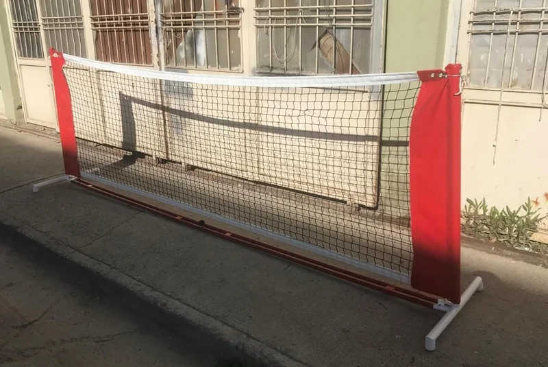 adelinspor 6.0 M Mini Mobile Tennis Post and Net