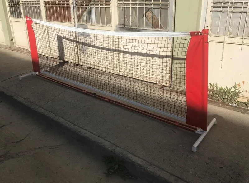 adelinspor 6.0 M Mini Mobile Tennis Post and Net