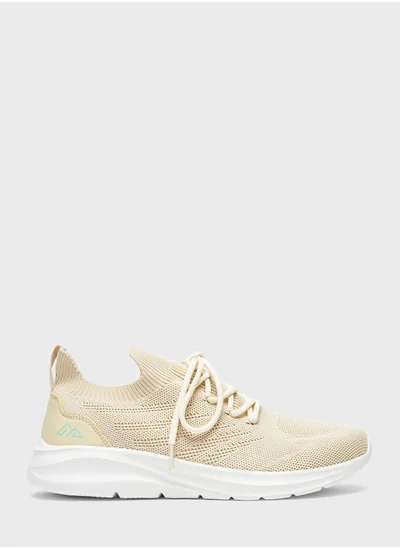 شو اكسبرس Lace Up Low Top Sneakers