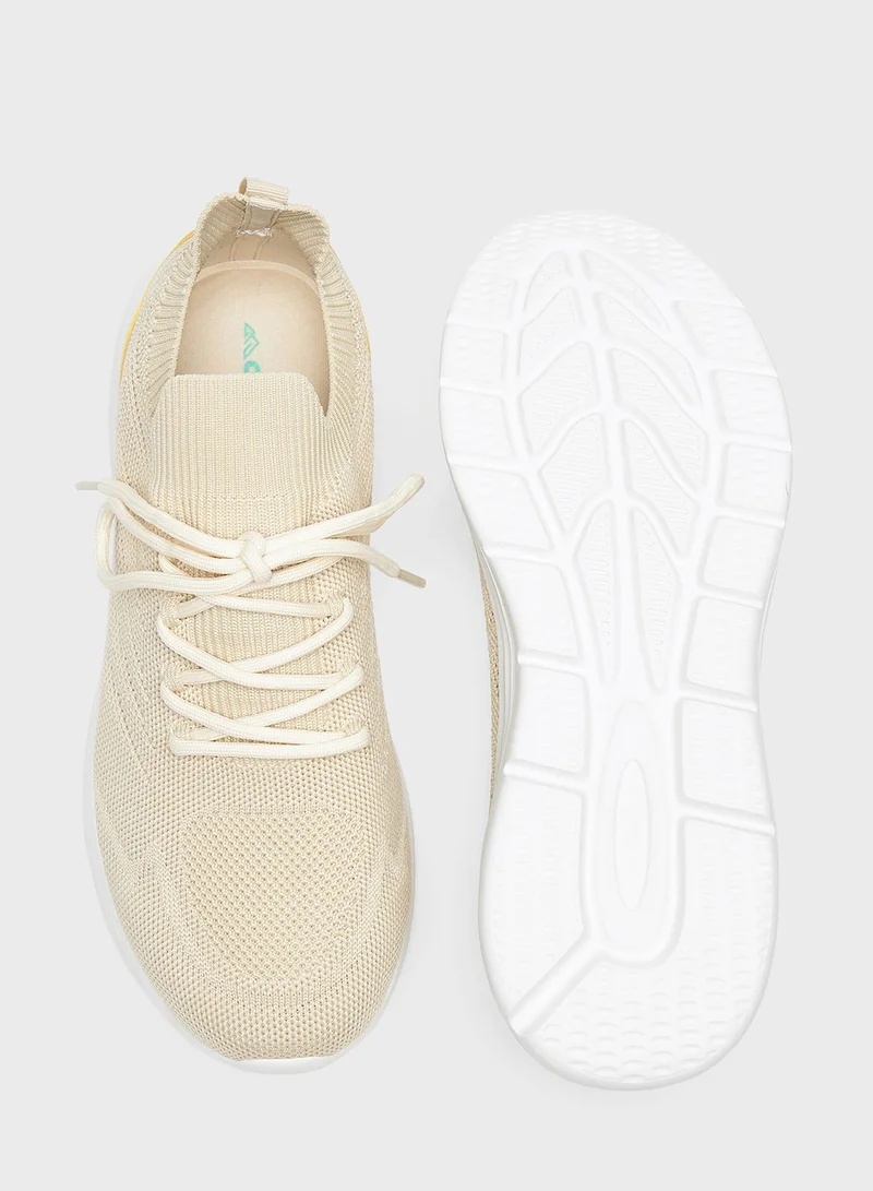 شو اكسبرس Lace Up Low Top Sneakers