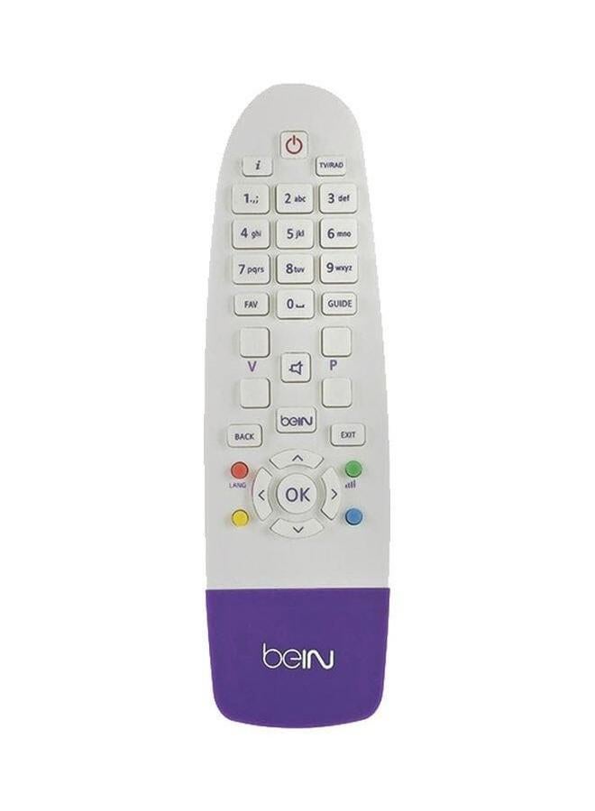bein Remote Control For Sport Satellite Receiver White Purple Red - Image 1