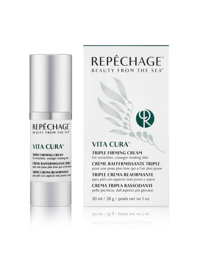 Repechage Firming Cream for Anti Aging, Fine Lines & Wrinkle Skin | Vita Cura Firmer Cream for Smoother, Younger Looking Skin | Apply Throat Area Use Twice Daily 30ml. - Image 1