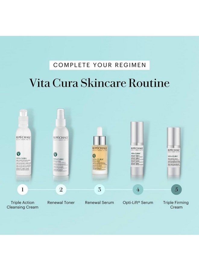 Repechage Firming Cream for Anti Aging, Fine Lines & Wrinkle Skin | Vita Cura Firmer Cream for Smoother, Younger Looking Skin | Apply Throat Area Use Twice Daily 30ml. - Image 2