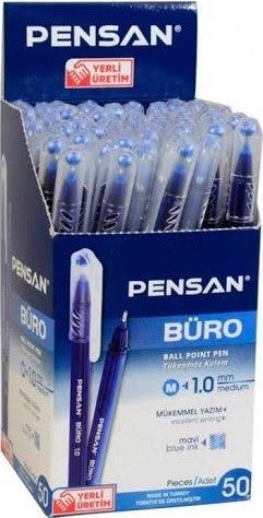 Pensan Ballpoint Pen 1 mm Pack of 50 - Image 2