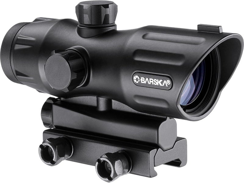 BARSKA 1x30mm Red/Green Illuminated Dot Sight – Waterproof, Fogproof, 5 MOA Reticle - Image 1