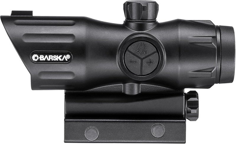 BARSKA 1x30mm Red/Green Illuminated Dot Sight – Waterproof, Fogproof, 5 MOA Reticle - Image 2