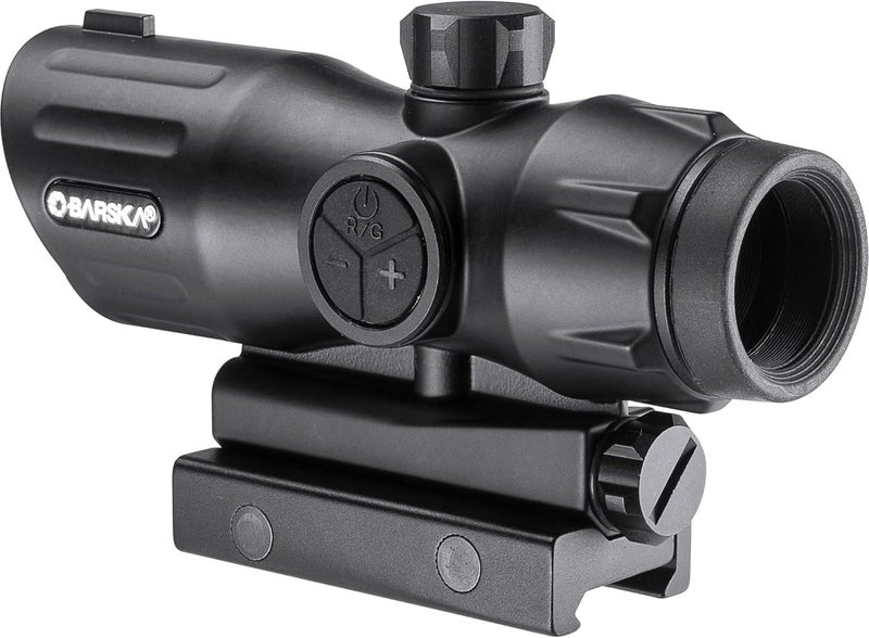 BARSKA 1x30mm Red/Green Illuminated Dot Sight – Waterproof, Fogproof, 5 MOA Reticle - Image 4