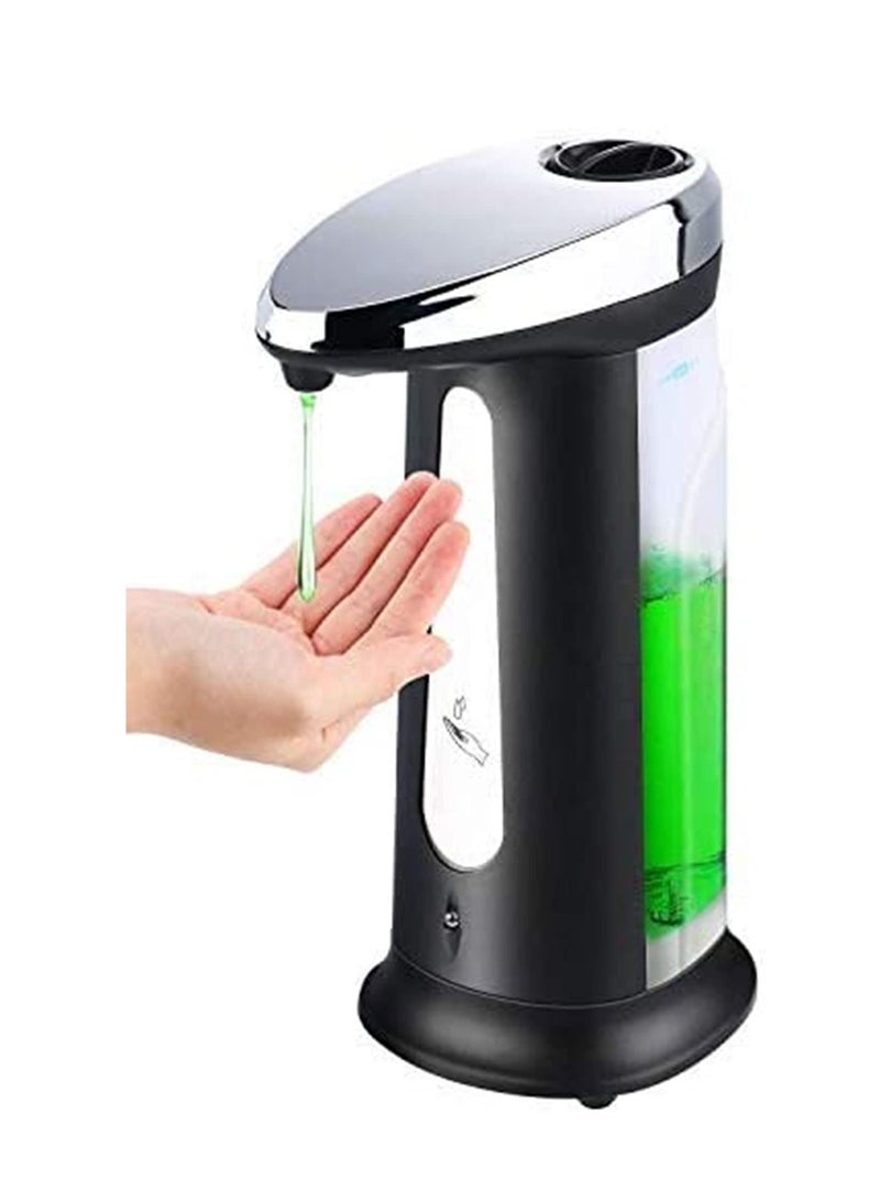 KASTWAVE Automatic Soap Dispenser, Automatic Sensor Soap & Sanitizer Dispenser Touch-free Kitchen Bathroom Touch Free Hand Sanitizer Dispenser Two levels of liquid adjustment 400ML  - Image 1