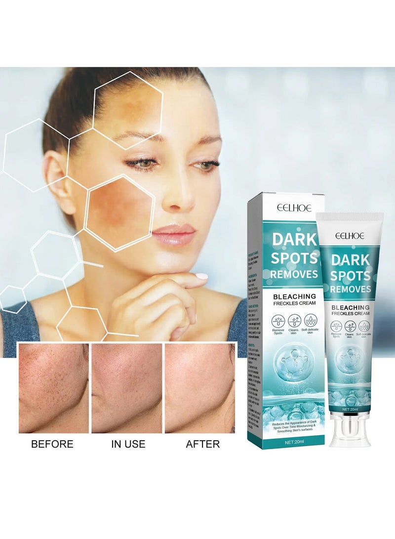 EELHOE Dark Spot Remover for Face Hyperpigmentation Treatment Dark Spots, Melasma, Freckle, Sun Spots Removal Dark Spot Corrector Cream for Women and Men 20g - Image 1