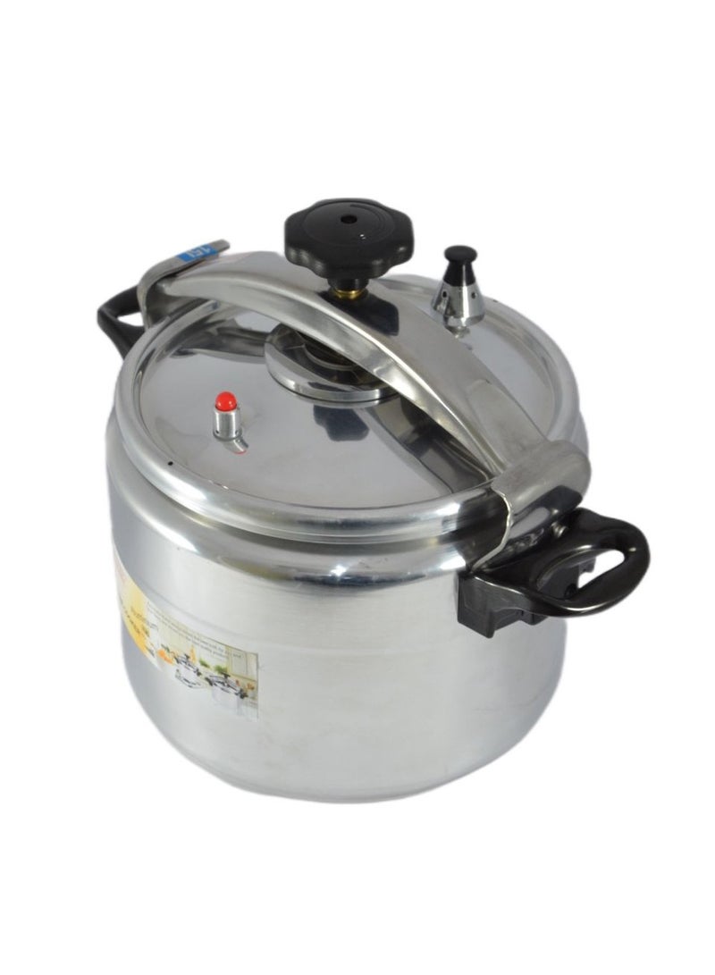 Homemaker Aluminium Pressure Cooker 22Cm - 6 Liter Capacity - Silver - Image 3