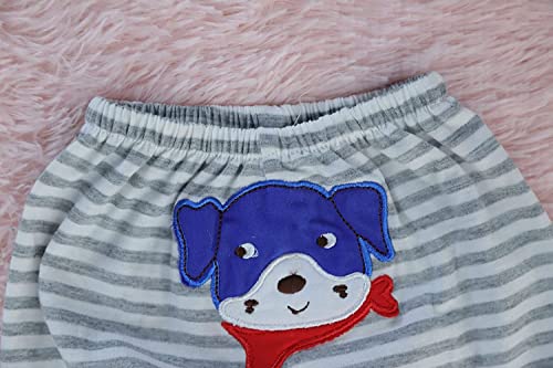 MAIHAO Reborn Baby Doll Clothes for 17-22 Inch Newborn Baby Dolls Clothing Boy Outfit Accessories【Puppy Pattern 4pcs Set 】 - Image 4
