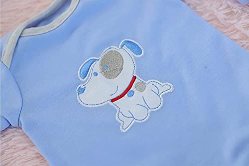 MAIHAO Reborn Baby Doll Clothes for 17-22 Inch Newborn Baby Dolls Clothing Boy Outfit Accessories【Puppy Pattern 4pcs Set 】 - Image 3