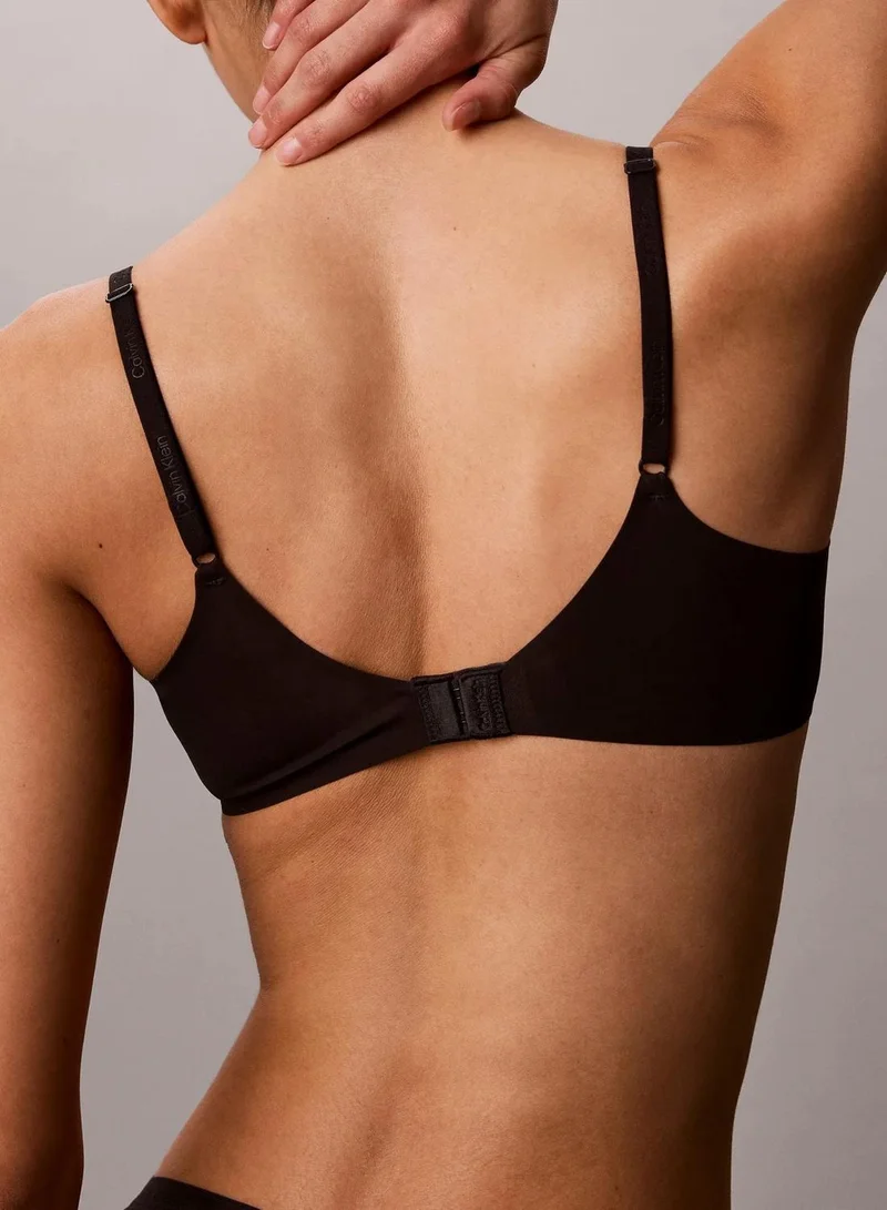 Calvin Klein Black Demi T-Shirt Bra - Perfectly Fit Ultralight for Women | Best Price UAE