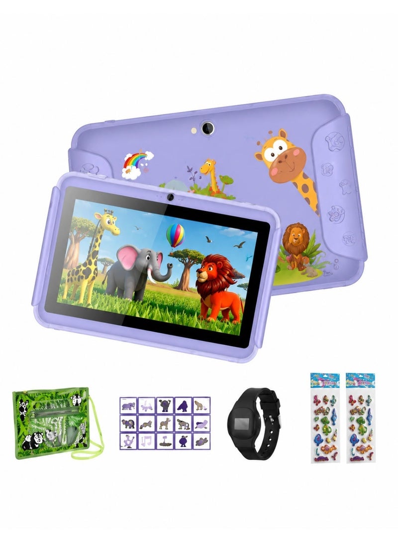 MK300  Kids Tablet – 7 Inch Display – Wi-Fi – 4GB RAM – 128GB Storage – 5000mAh
