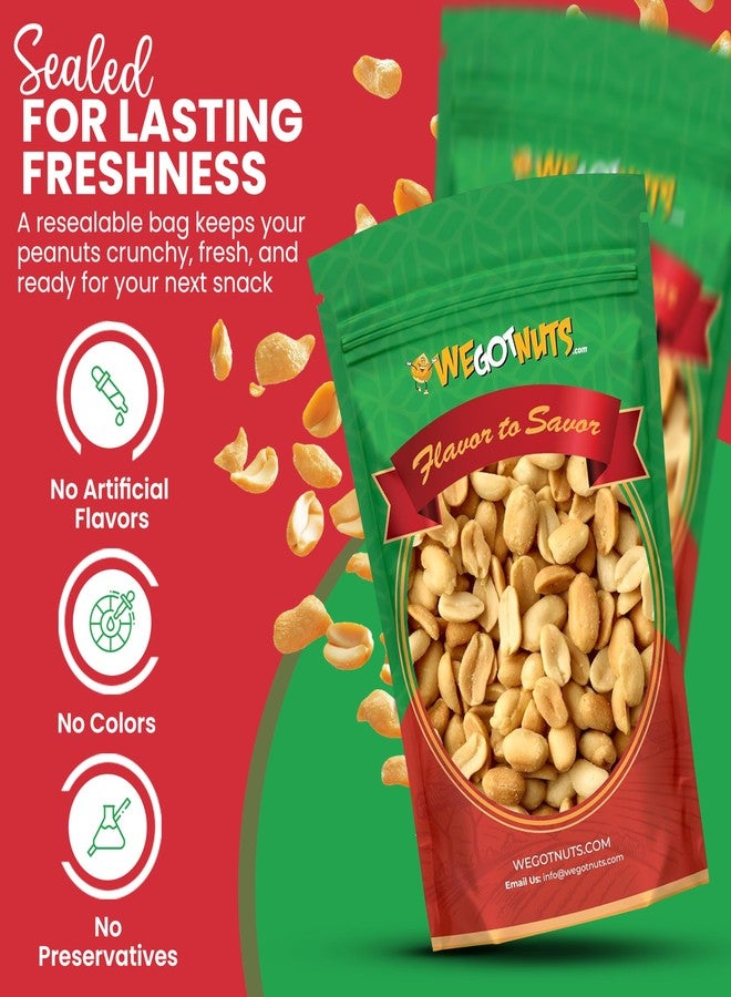 We Got Nuts Roasted Unsalted Peanuts 5 Pounds (80oz) By We Got Nuts – Premium Quality Kosher Peanut – Healthy & Natural Rich Flavor Snack – Great For DIY Homemade Peanut Butter – Air-Tight Resealable Bag Package - Image 3