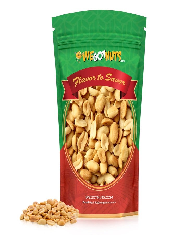 We Got Nuts Roasted Unsalted Peanuts 5 Pounds (80oz) By We Got Nuts – Premium Quality Kosher Peanut – Healthy & Natural Rich Flavor Snack – Great For DIY Homemade Peanut Butter – Air-Tight Resealable Bag Package - Image 1