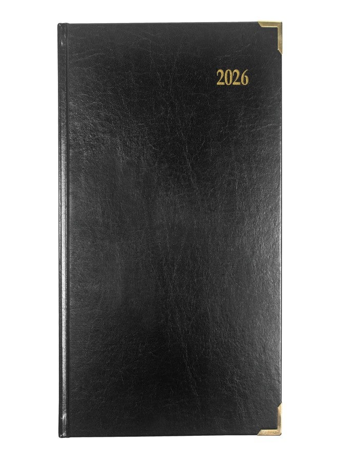 مخطط براونلاين® التنفيذي الأسبوعي لعام 2026، دفتر مواعيد، 12 شهرًا، من يناير إلى ديسمبر، غلاف مخيط، 10.75 بوصة × 7.75 بوصة، أسود، ثلاثي اللغات (CBE512-26)