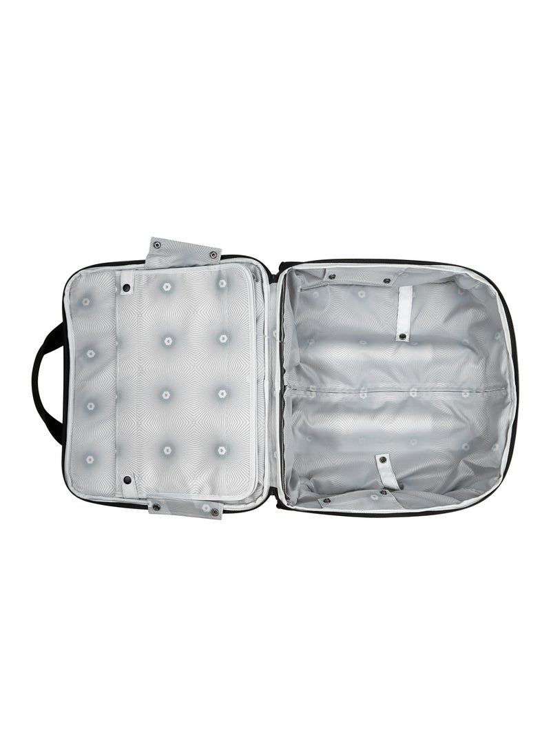 DELSEY - Datum 2 Wheels Laptop Business Cabin Trolley Bag 1 Compartment  PC 15.6'', 2.2kg, 33L - Black - Image 1