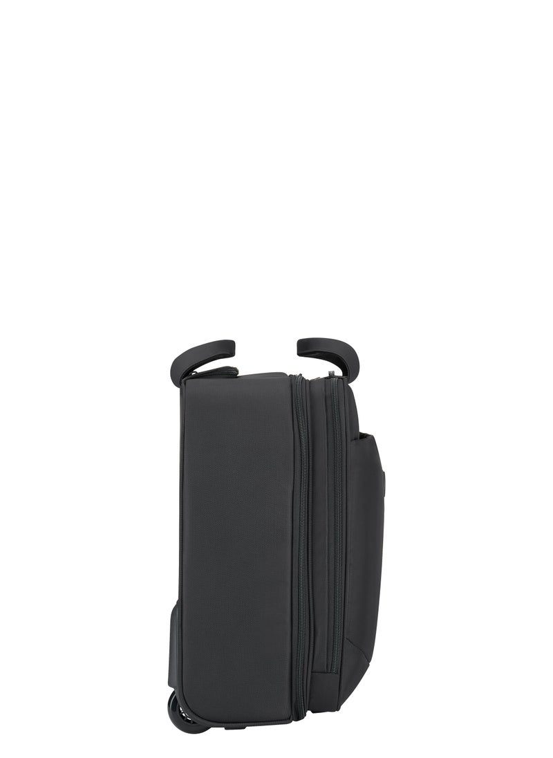 DELSEY - Datum 2 Wheels Laptop Business Cabin Trolley Bag 1 Compartment  PC 15.6'', 2.2kg, 33L - Black - Image 1