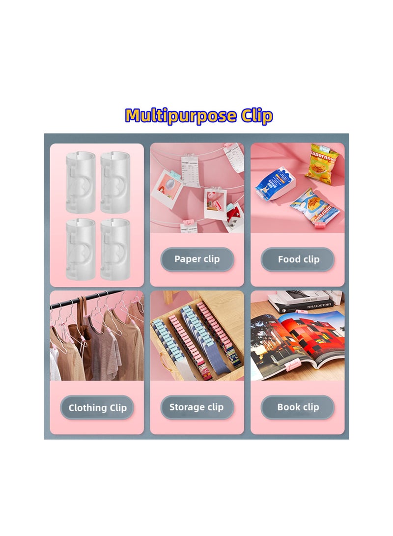 Bed Sheet Fasteners Clips, Adjustable Bedsheet Grippers Holder for  Mattress Duvet Comforter Clips, Food Paper Clothing Cable Organizer Clips, Bedding Home Office Must Have Accessories Tool(20PCS) - Image 3