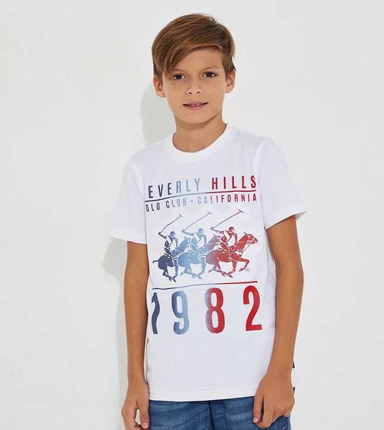 Printed Applique T-shirt