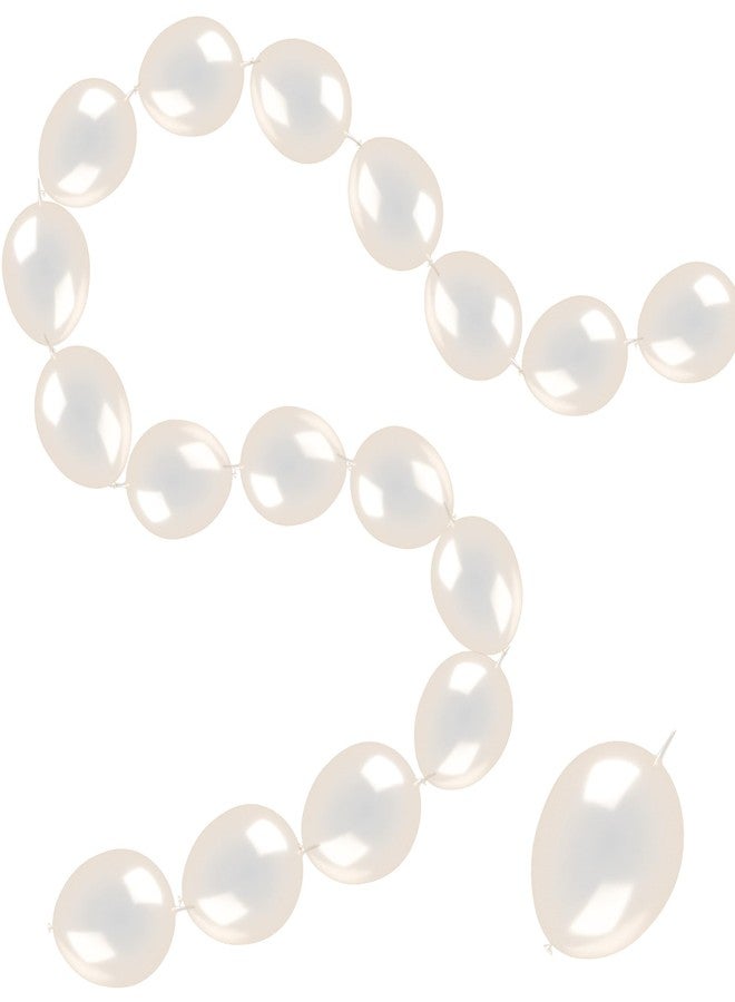 JINUPHION 100 Pcs Quick Link Balloons Clear 6 inch, Latex Linking Balloons for Balloon Wall/Balloon Arches/Balloon Chains, Birthday Party Wedding Anniversary Graduation Arch Party Decor (clear) - Image 1