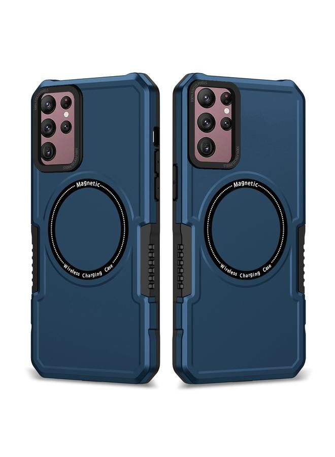 اس-توب جراب لهاتف Samsung Galaxy S22 Ultra 5G MagSafe جراب هاتف مضاد للصدمات - Image 1