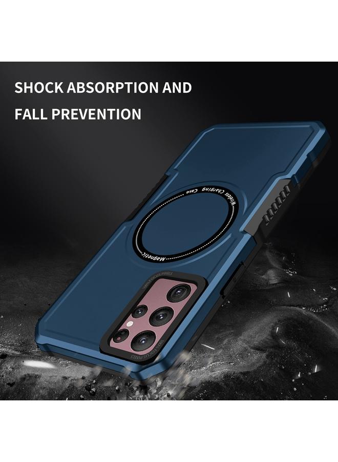 اس-توب جراب لهاتف Samsung Galaxy S22 Ultra 5G MagSafe جراب هاتف مضاد للصدمات - Image 2