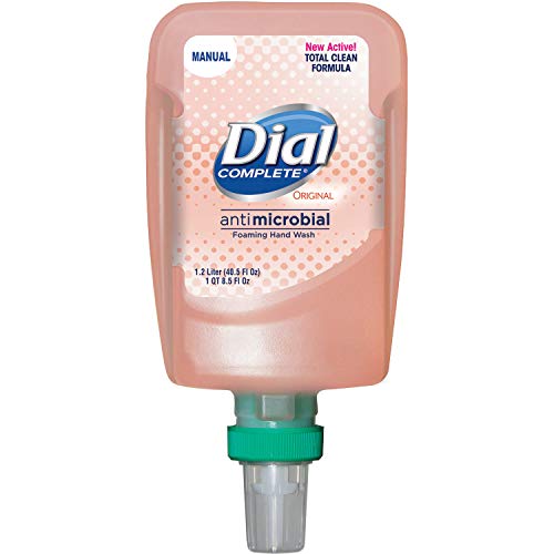 Dial Complete Original Antibacterial Foaming Hand Wash FIT Universal Manual 12L Dispenser Refill Pack of 3