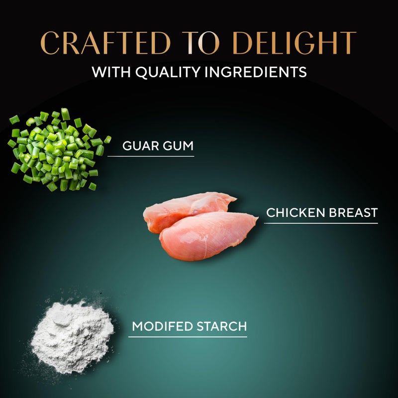 Sheba Deluxe Premium Adult (1+ Years) Wet Cat Food, Succulent Chicken Breast in Gravy, 85 g Can, High-moisture gravy cat food for healthy hydration - Image 5