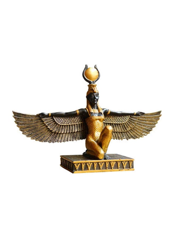 Generic Sculptures Statues Ornaments Figurine Collectible Figures Figurine Egyptian Mythology Goddess Resin Sculpture Craft Earth Pattern St Egypt S Eye Creativ 