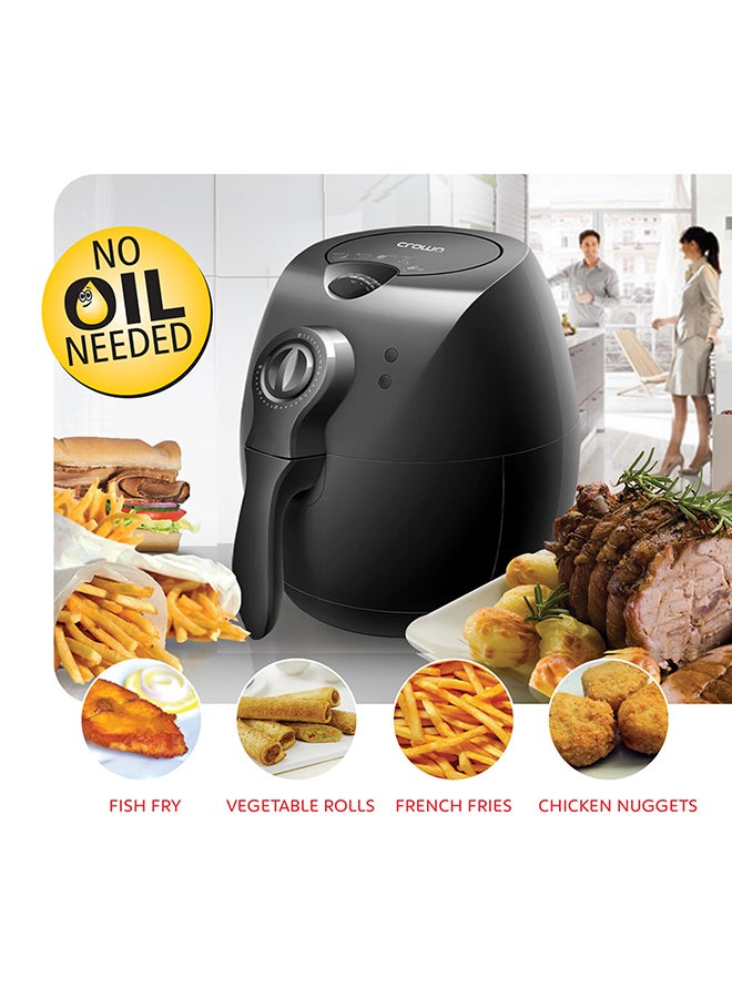 Crownline I-Fryer 3.5 L 1500 W CL-113 Black - Image 3