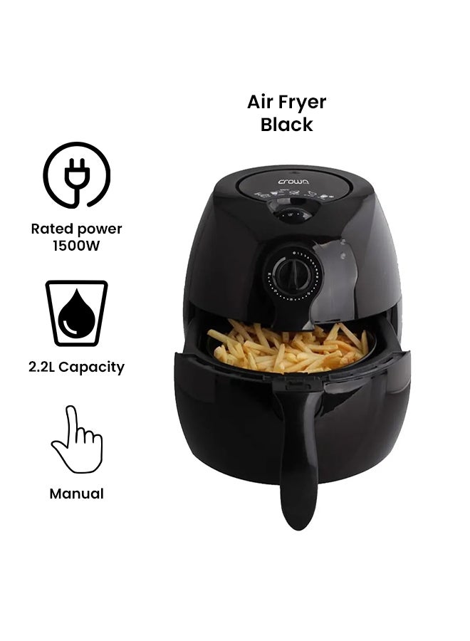 Crownline I-Fryer 3.5 L 1500 W CL-113 Black - Image 2