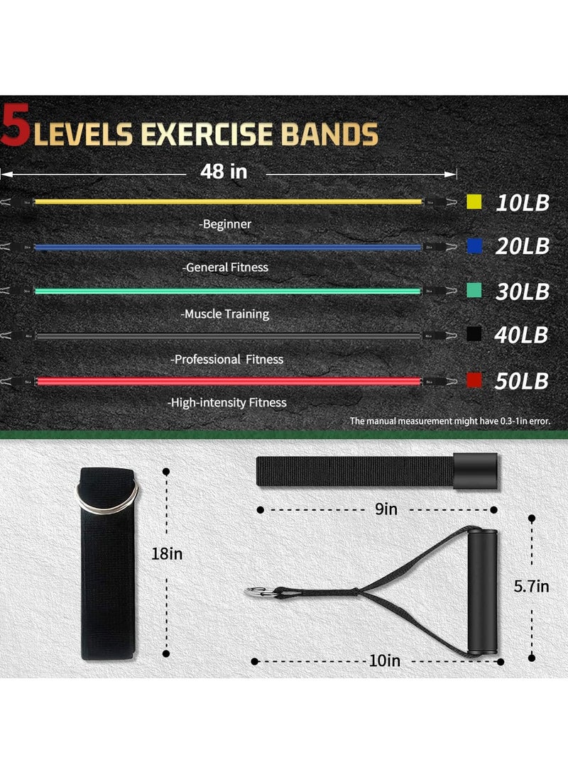 دوغي 150 رطل مقاومة الحزام ، حزام ممارسة ، ممارسة الحزام ، الرجل والمرأة مع مقبض ممارسة المقاومة حزام ، حزام ممارسة رفع الأثقال في المنزل - Image 3