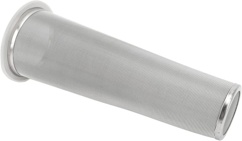 304 Stainless Steel Cold Brew Coffee Filter Cone Mesh, Reusable Coffee Brew Infuser with White Rubber Seal, Filter for Iced Coffee Tea and Fruit Drinks (8 * 21cm) - Image 5