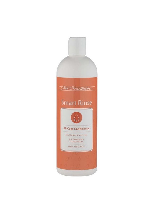 Chris Christensen Chris Christensen Smart Rinse All Coat Ultra Concentrated Dog Conditioner, Makes up to 8 Bottles, Groom Like a Professional, Fragrence Free Gentle Formula, Made in USA, 16 oz  - Image 4