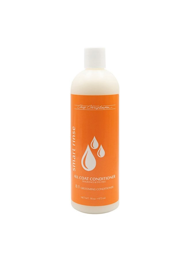 Chris Christensen Chris Christensen Smart Rinse All Coat Ultra Concentrated Dog Conditioner, Makes up to 8 Bottles, Groom Like a Professional, Fragrence Free Gentle Formula, Made in USA, 16 oz  - Image 3