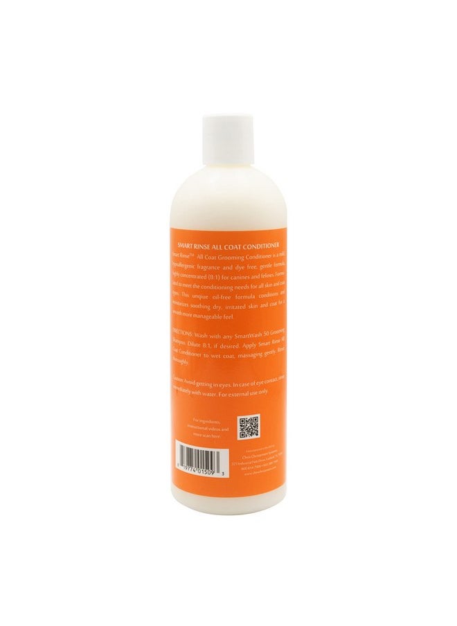 Chris Christensen Chris Christensen Smart Rinse All Coat Ultra Concentrated Dog Conditioner, Makes up to 8 Bottles, Groom Like a Professional, Fragrence Free Gentle Formula, Made in USA, 16 oz  - Image 5