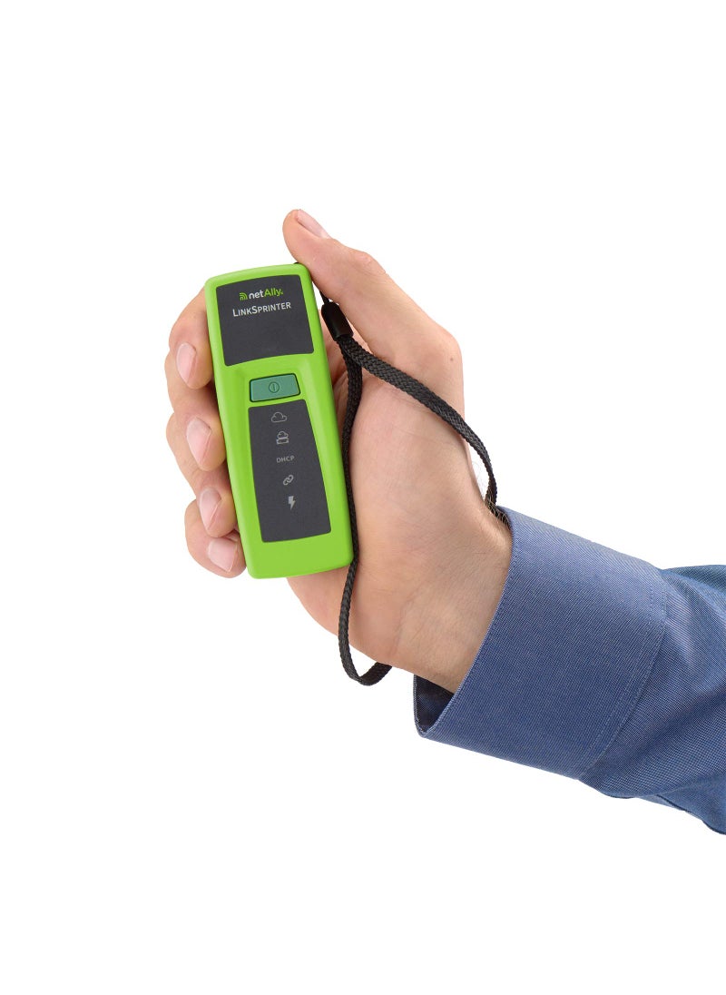 NETALLY NetAlly LSPRNTR-300 LinkSprinter 300 Network Tester with WiFi and Distance to Cable Fault Indication, w/WiFi & Distance to Cable Fault Indication  - Image 3