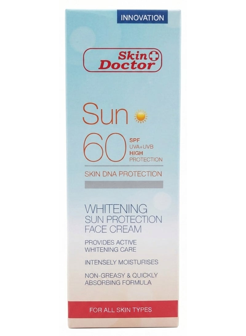 Skin Doctor Sun Protection Whitening Cream SPF 60 125 ML - Image 1