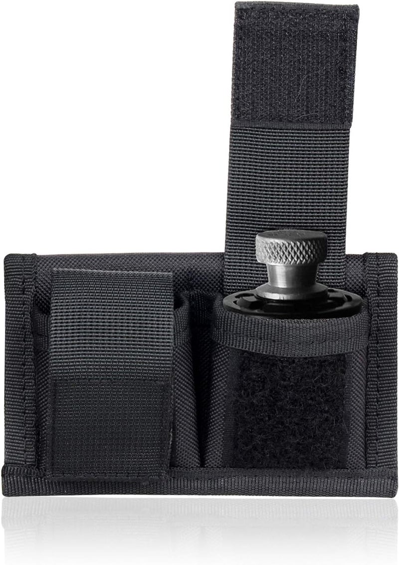 ‎KOSIBATE Speedloader Pouch Case Holder Nylon Tactical Double Speedloader Belt Universal Fit .357 .44 Most from .38 to .45 Colt - Image 1