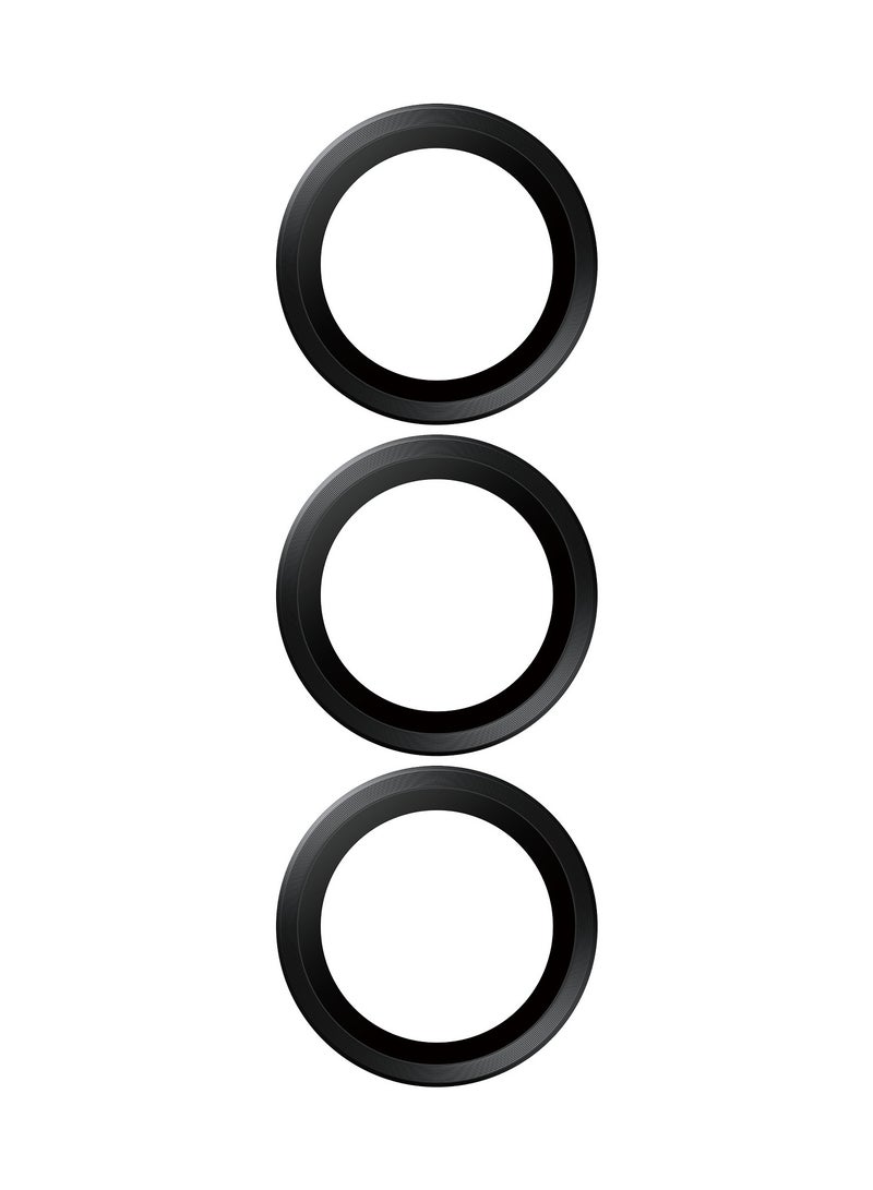 PanzerGlass Hoops Camera Lens Protector Black Samsung Galaxy S25 - Clear - Image 3