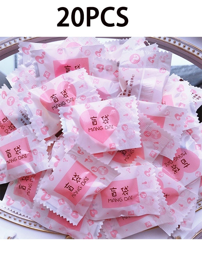 20 قطعة حقيبة مفاجأة صغيرة للحيوانات الكرتونية هدايا عملية صندوق أعمى جوائز محاكاة صغيرة كرتونية مصغرة لطلاب المرحلة الابتدائية - اللون: سلسلة زجاجة كرتونية حقيبة أعمى [مغلفة بشكل فردي] - Image 1