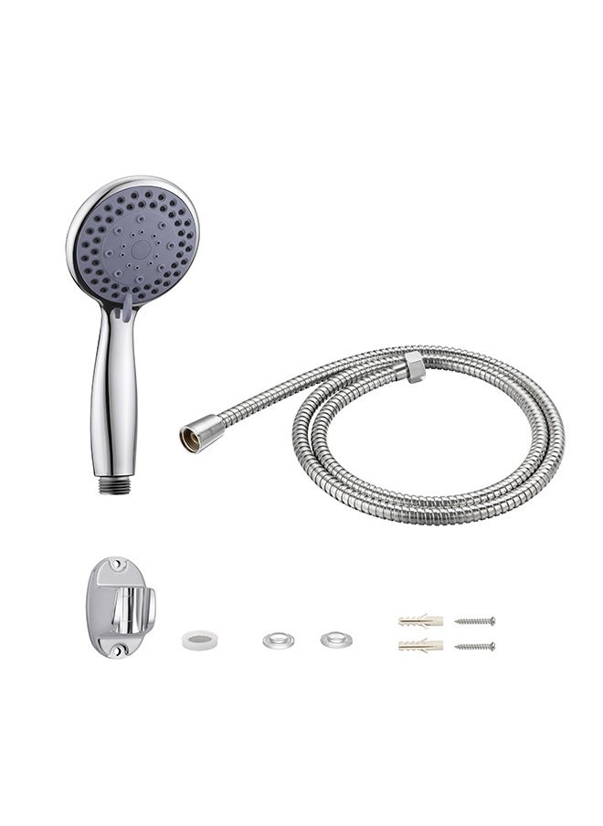 LAWAZIM - Handheld Shower Head with Hose Set -1.5m- Durable Shower Head with 3 Modes, Water-Saving Design, and Included Holder -Bathroom Upgrades Water Conservation Home Shower Improvement Personal Care - Image 1