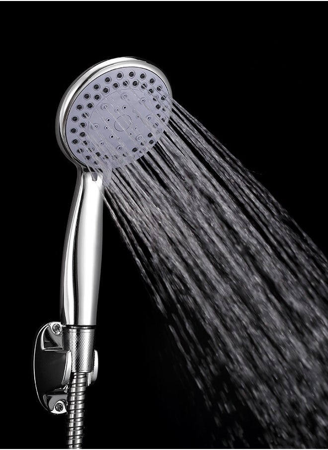 LAWAZIM - Handheld Shower Head with Hose Set -1.5m- Durable Shower Head with 3 Modes, Water-Saving Design, and Included Holder -Bathroom Upgrades Water Conservation Home Shower Improvement Personal Care - Image 1