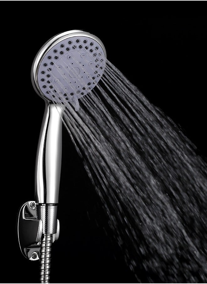 LAWAZIM - Handheld Shower Head with Hose Set -1.5m- Durable Shower Head with 3 Modes, Water-Saving Design, and Included Holder -Bathroom Upgrades Water Conservation Home Shower Improvement Personal Care - Image 1