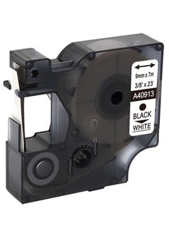 SKY 3-PCS Compatible 9 mm x 7 meter  Black on White  D1 Label Tape A40913 for Dymo LM160 Label Printers  - Image 5